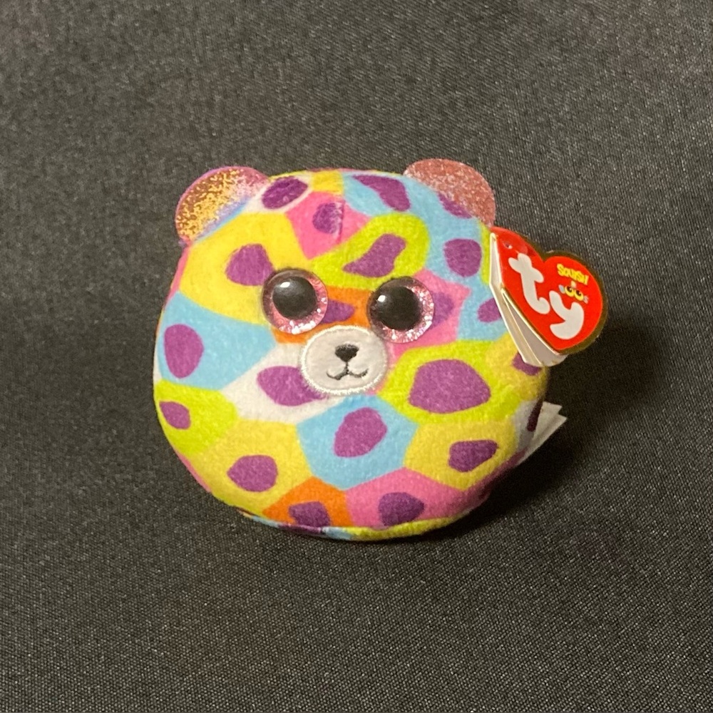 2022 Ty Giselle The Rainbow Leopard Ty Squish A Boo Mini Plush